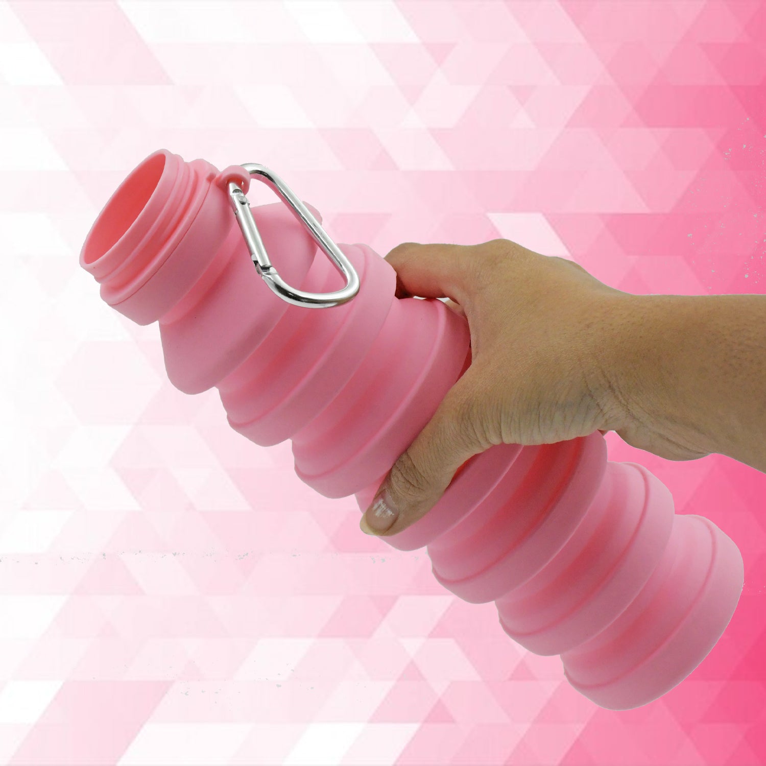 Foldable Silicone Water Bottle Leak Proof for for Outdoor Use
