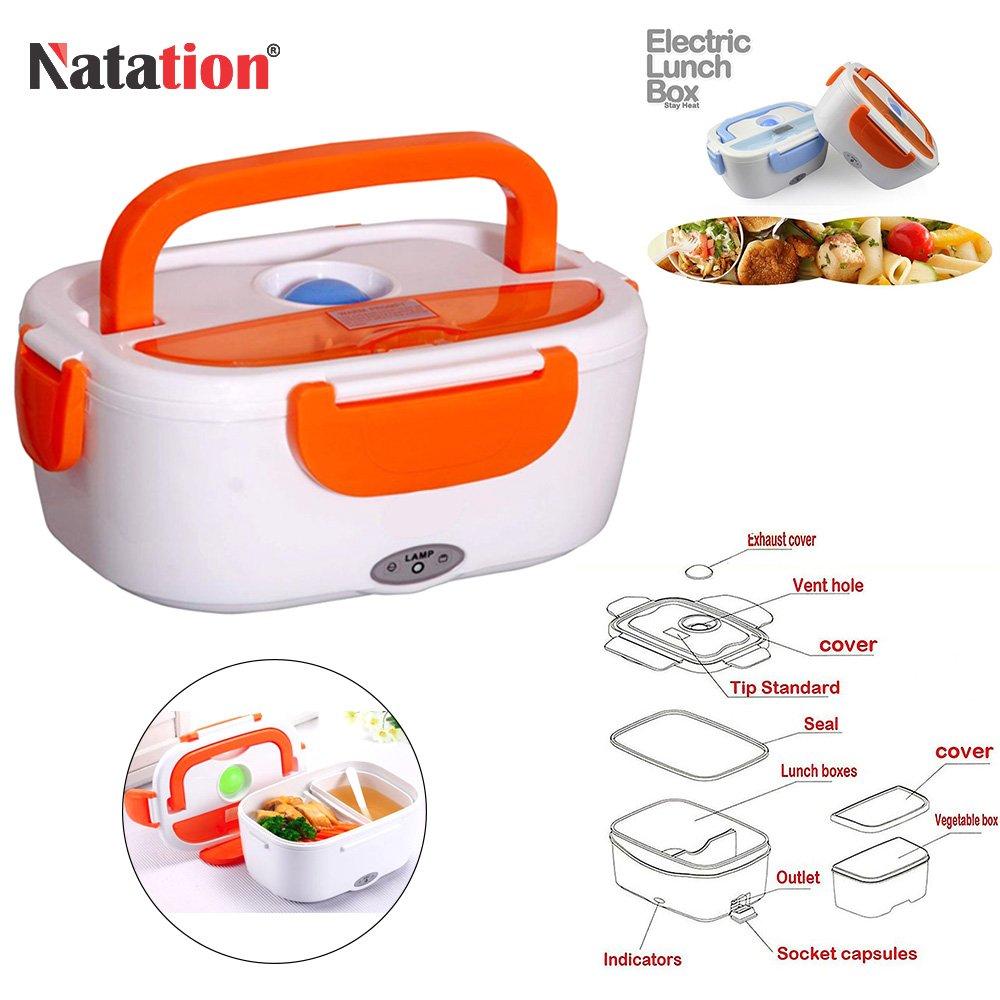 Portable Electric Tiffin Lunch Box for Hot Meals Anywhere