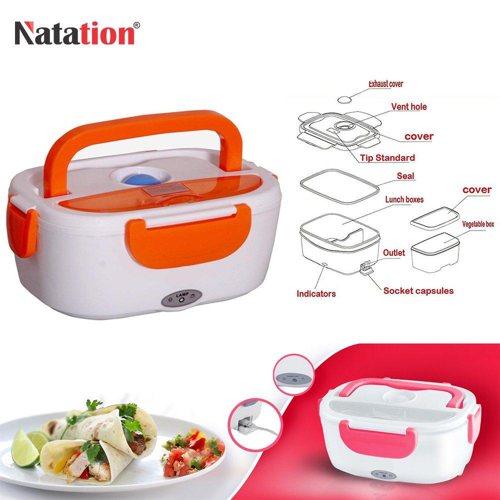 Portable Electric Tiffin Lunch Box for Hot Meals Anywhere