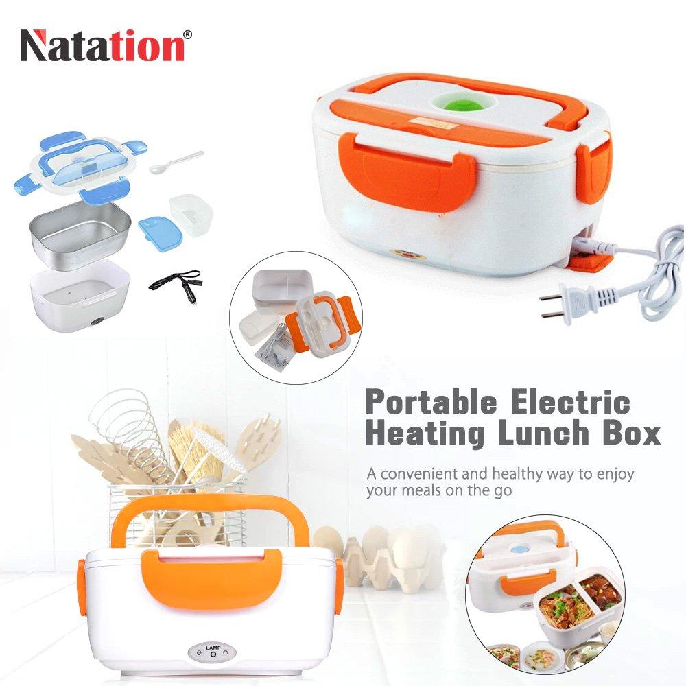 Portable Electric Tiffin Lunch Box for Hot Meals Anywhere