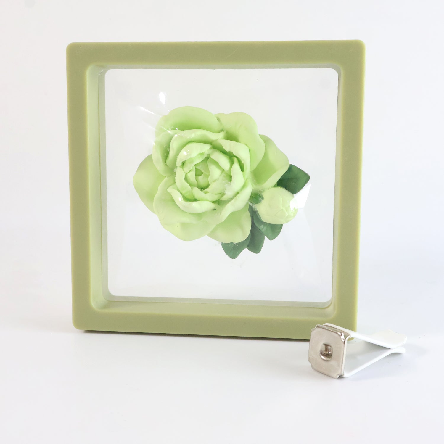 Rose Flower Car Air Freshener Clip – Floral AC Vent Perfume Diffuser with 10ML Bottle | Elegant Car Interior Fragrance Decor