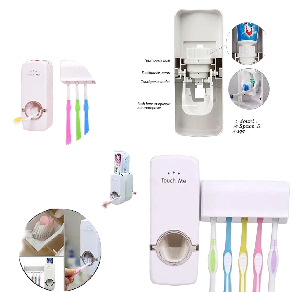 174 Toothpaste Dispenser  Tooth Brush Holder