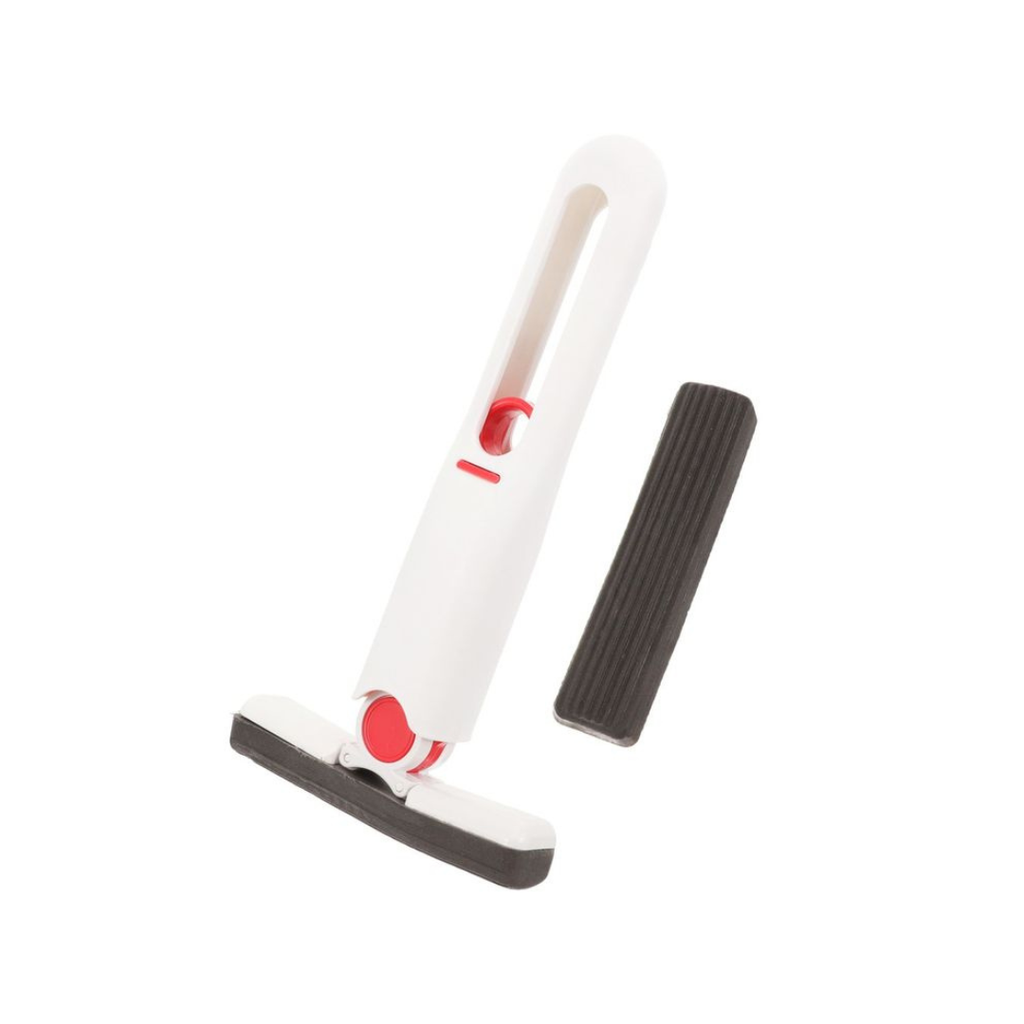 Portable Mini Self-Squeeze Mop – Instant Clean, Super Absorbent, Wash-Free Sponge (1 Extra Cotton Head)