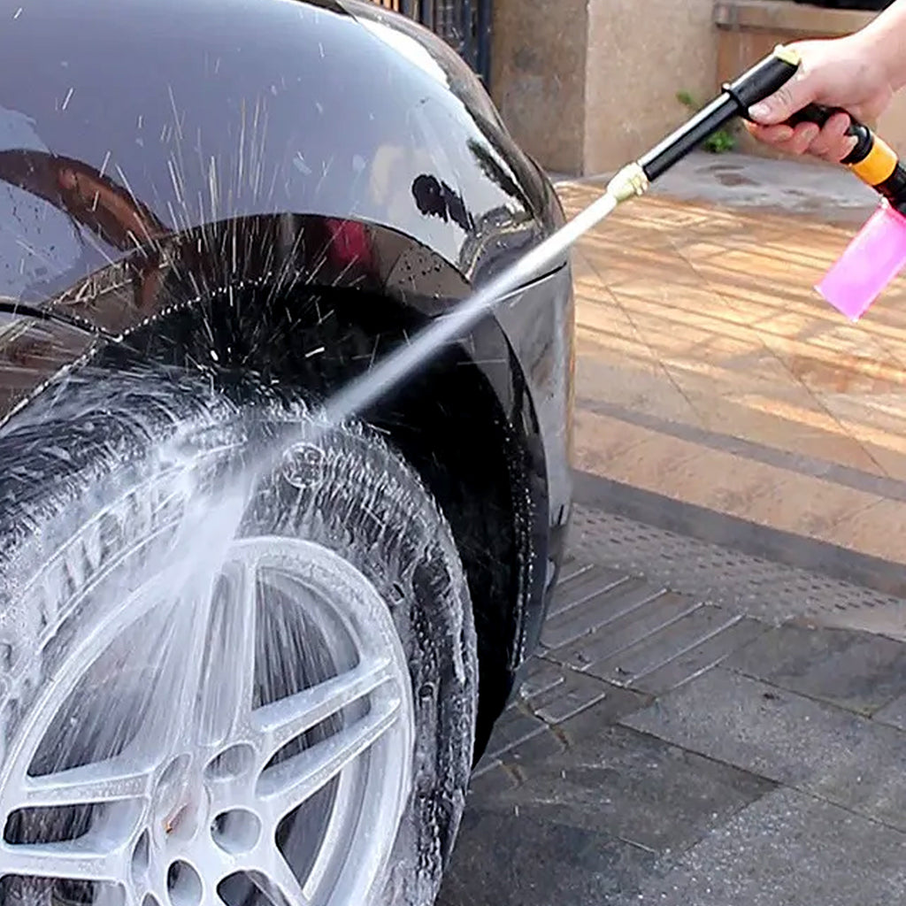 Multi-Mode Water Spray Gun, Brass Nozzle for Car Washing & Garden Watering