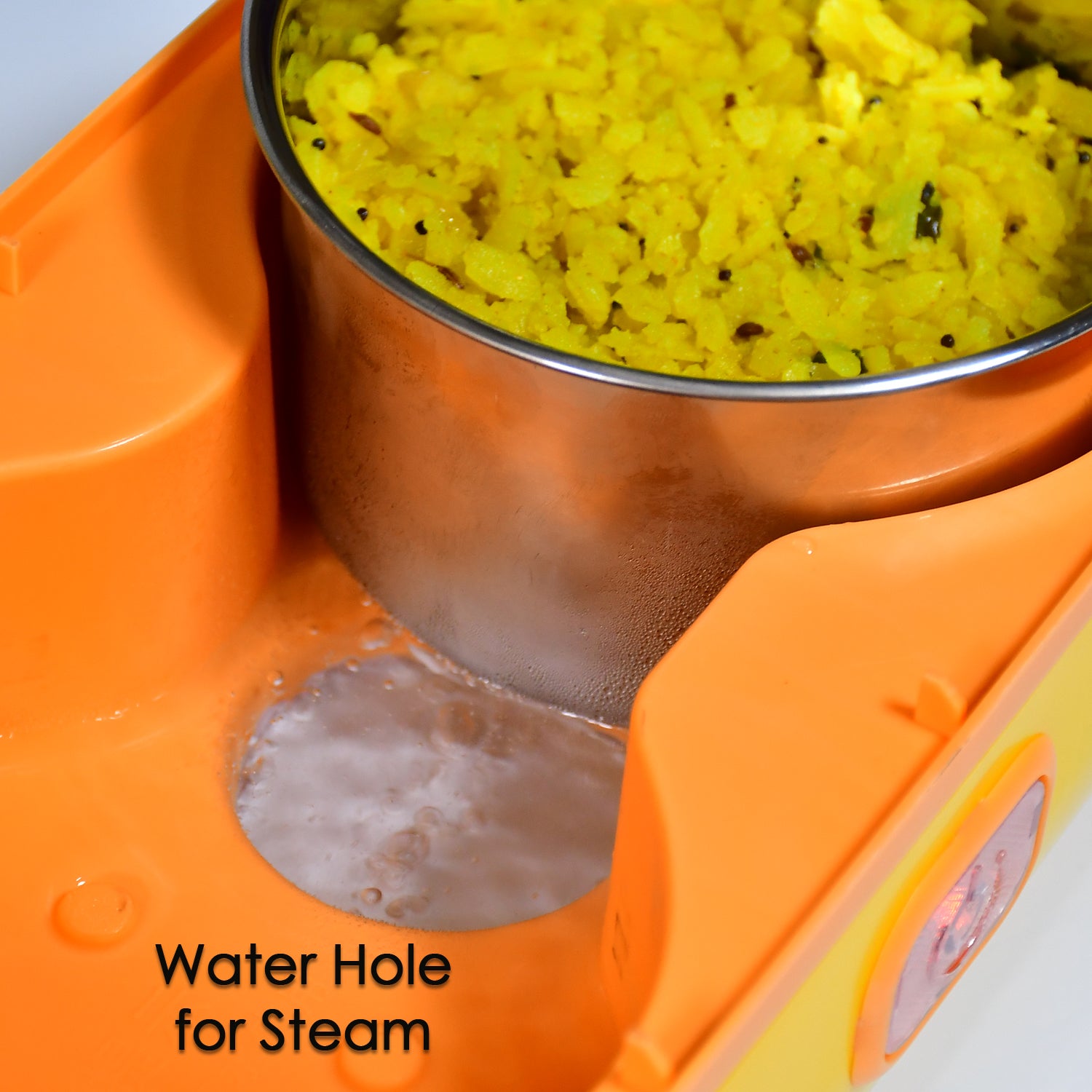 2Layer Electric Lunch Box for Office, Portable Lunch Warmer with 4 Stainless Steel Container.