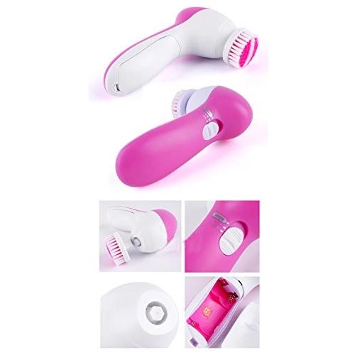 Multifunctional 5-in-1 Facial & Body Massager (Pink)
