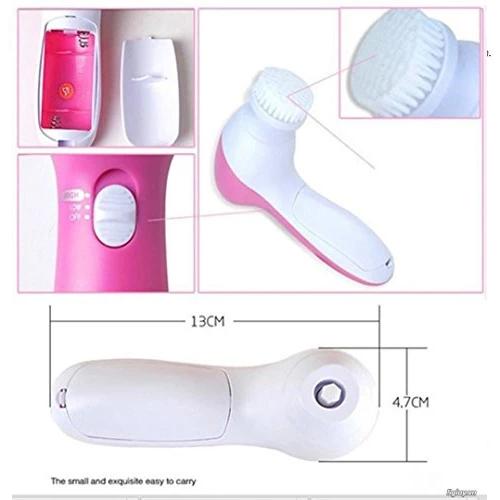 Multifunctional 5-in-1 Facial & Body Massager (Pink)