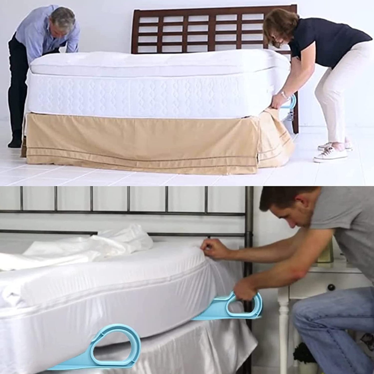 Mattress Lifter Tool, Easy Bed Sheet Tucking & Lifting Aid for Home Use (1 Pc)