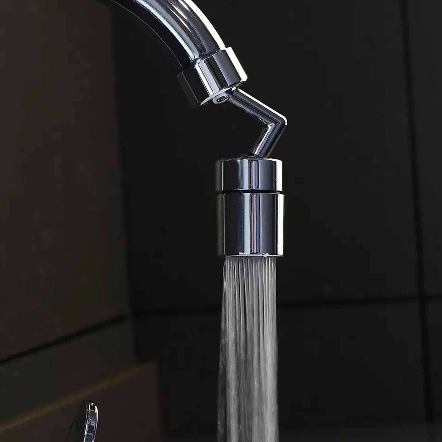 Splash Filter Faucet Head, 360° Rotating Sink Sprayer for Kitchen & Bathroom Taps