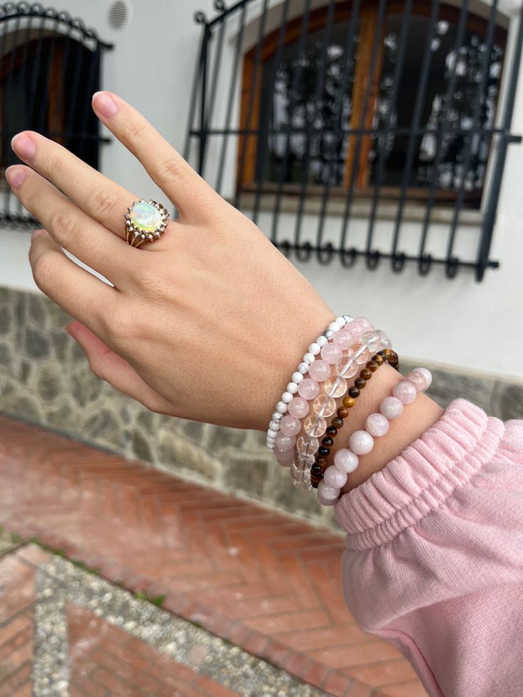 Love Magnet Rose Quartz Bracelet