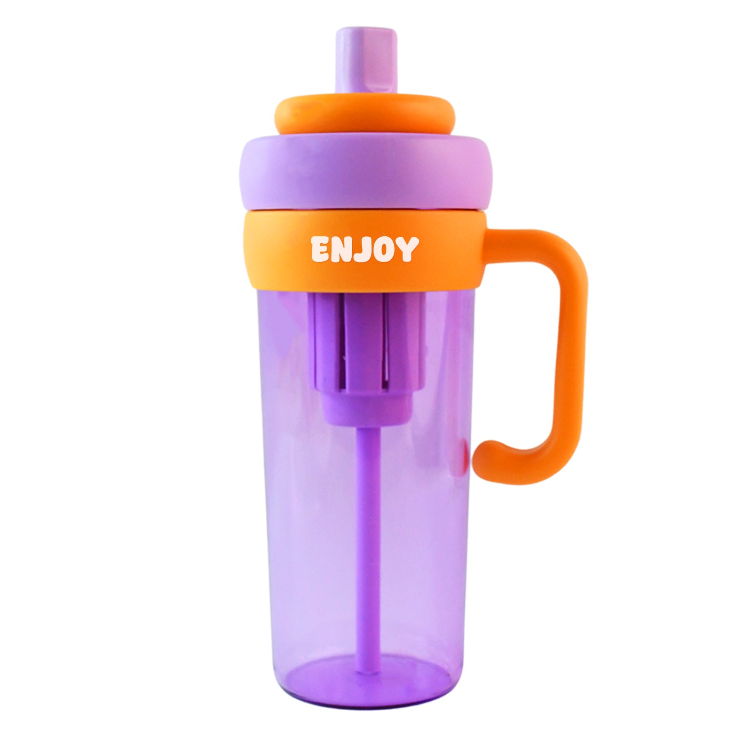 Premium Plastic Water Bottle – Portable, Eco-Friendly, Lightweight Design (600ml)