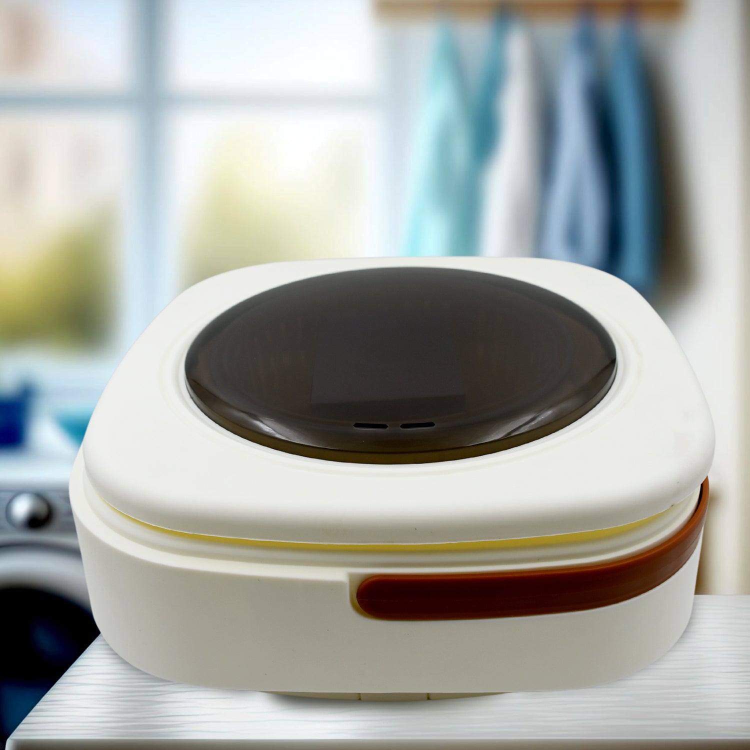 Portable Washing Machine – Foldable, Mini, Half-Automatic Deep Clean
