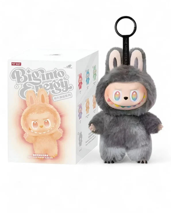 Authentic Labubu Big into Energy Series ID (Secret Version) Vinyl Plush Keychain