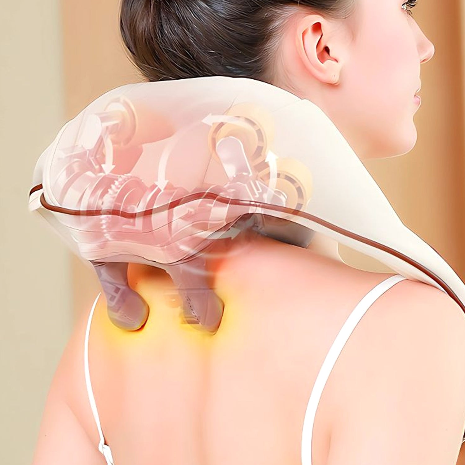 Adjustable Neck  Shoulder Massager Big Belt (1 Pc)