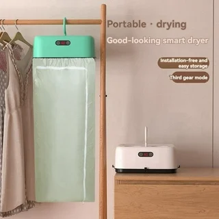 Portable Folding Clothes Dryer, Compact Travel Electric Dryer for Quick Drying