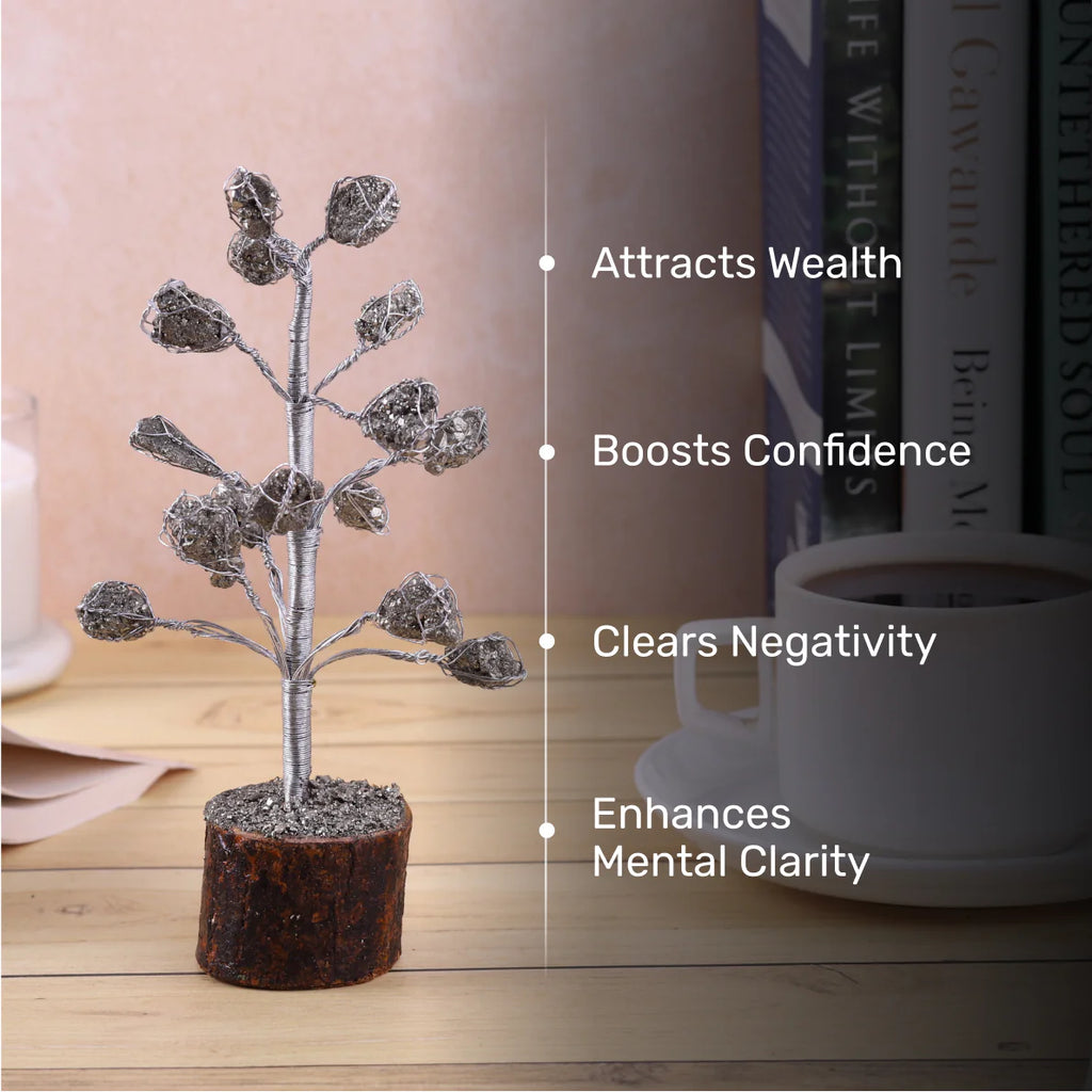 Pyrite Prosperity Tree for Wealth, Abundance & Growth