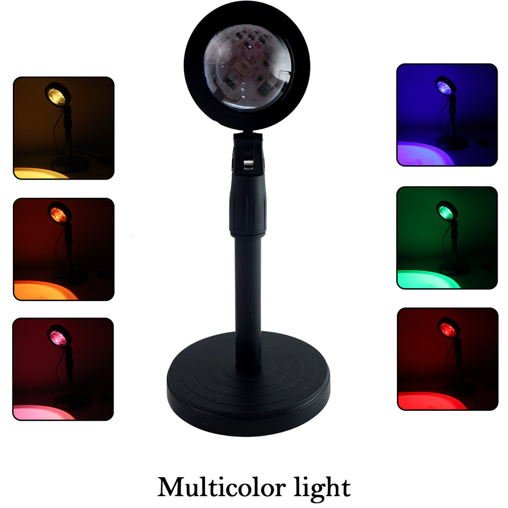 Sunset Projection Lamp LED Night Light with Multi Colors