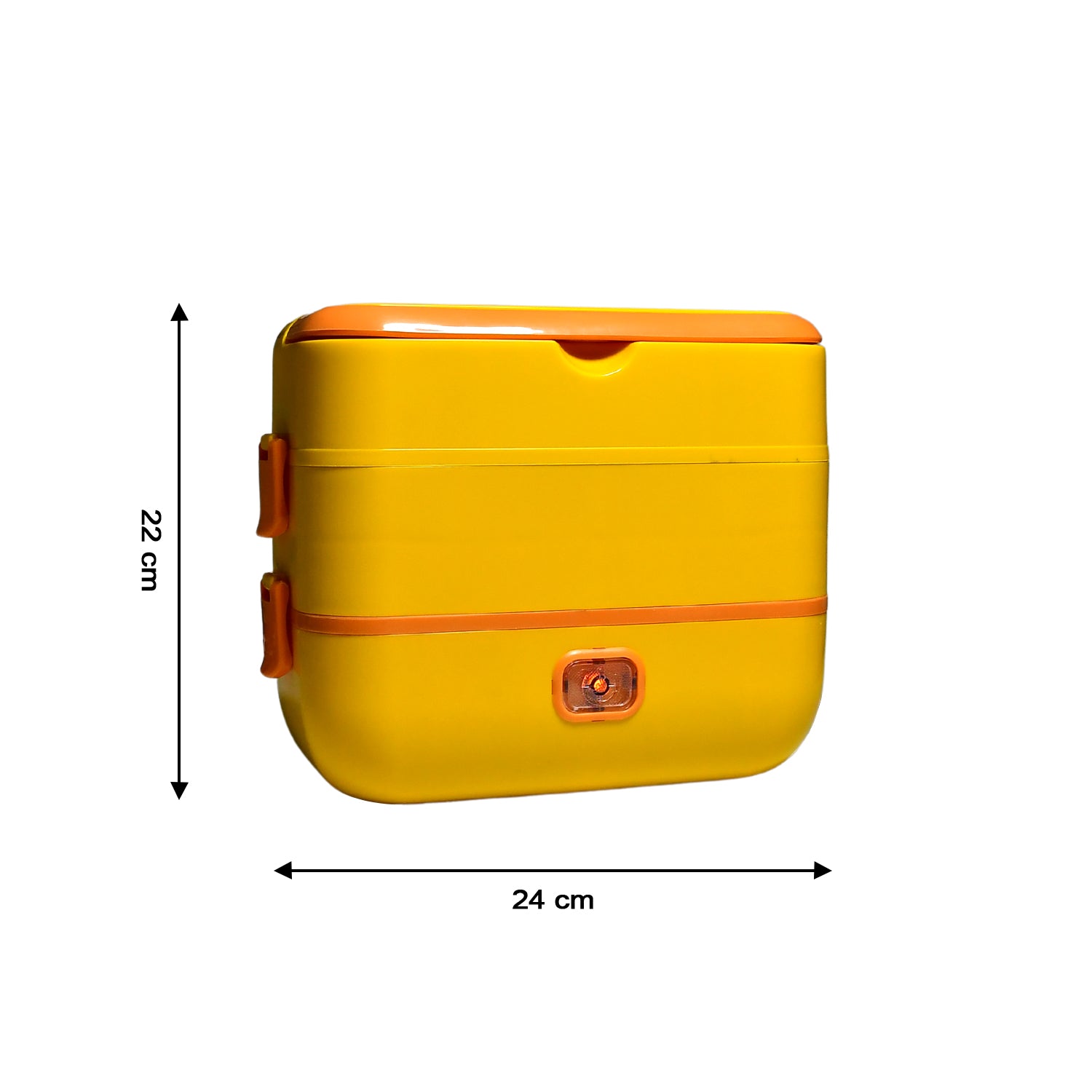 2Layer Electric Lunch Box for Office, Portable Lunch Warmer with 4 Stainless Steel Container.