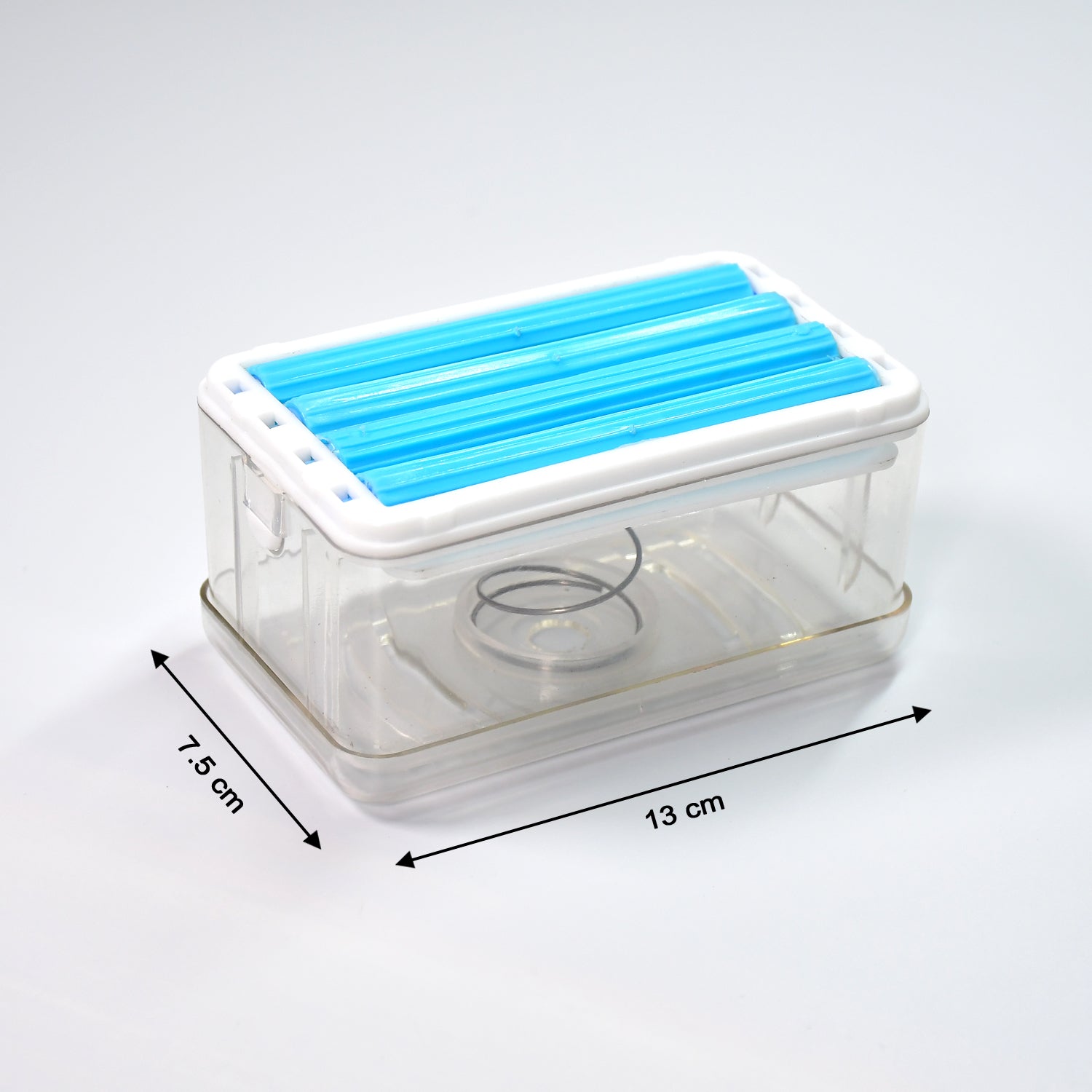 2-in-1 Soap Dish Dispenser – Portable with Drain Holes