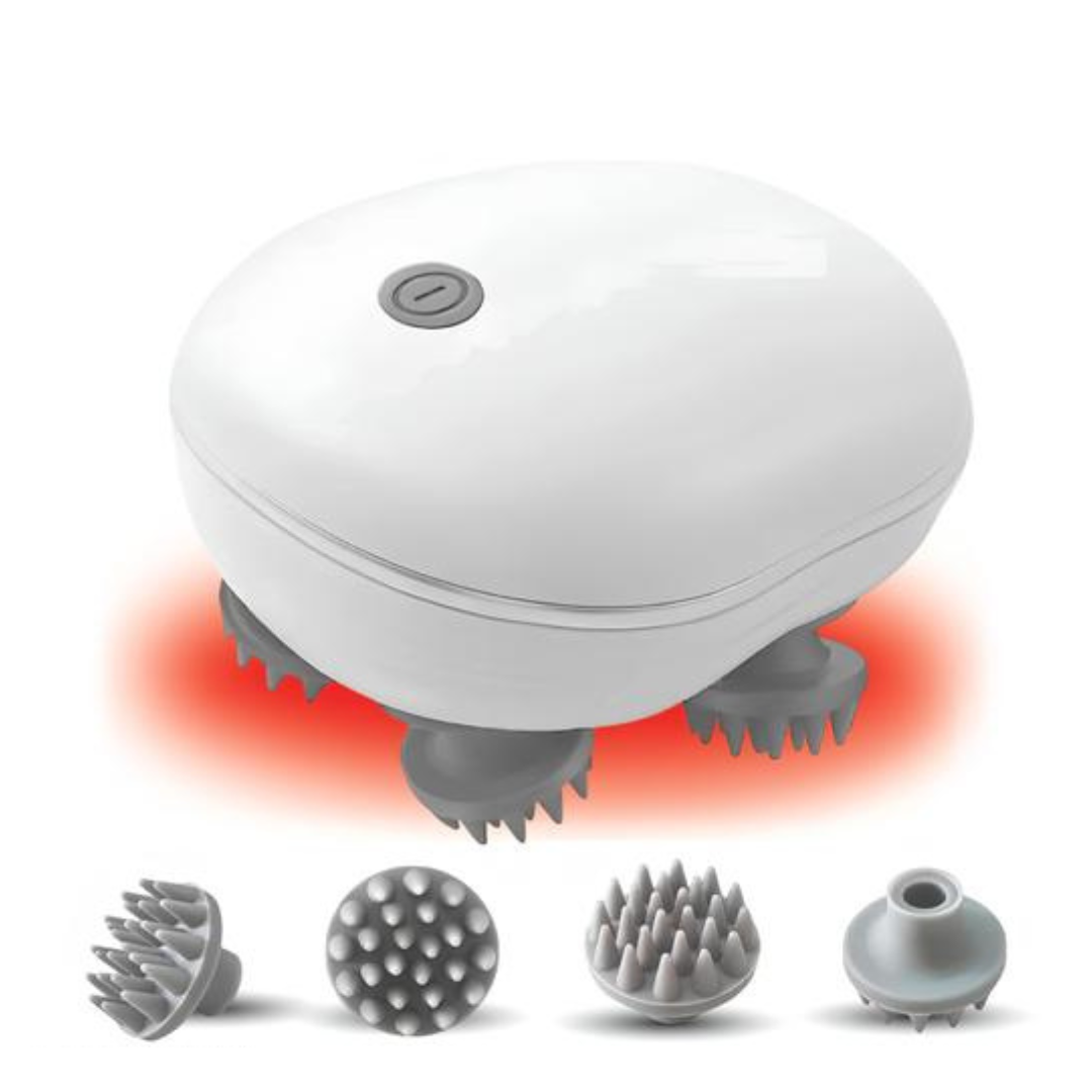 Smart Electric Scalp Massager – Rechargeable Head Massage Tool