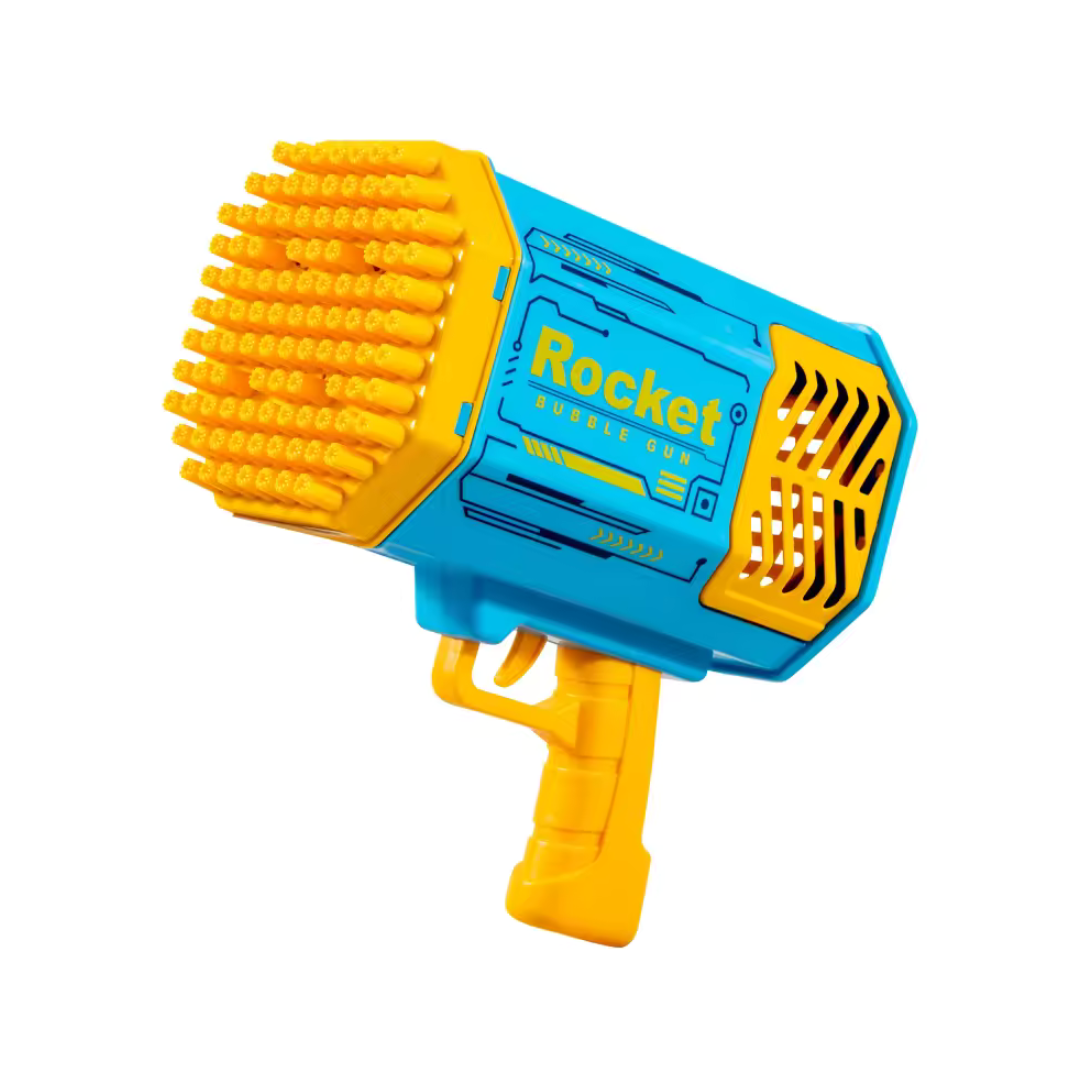 69 Hole Rechargeable Bubble Shooter – Big Rocket Boom Bubble Blower Toy