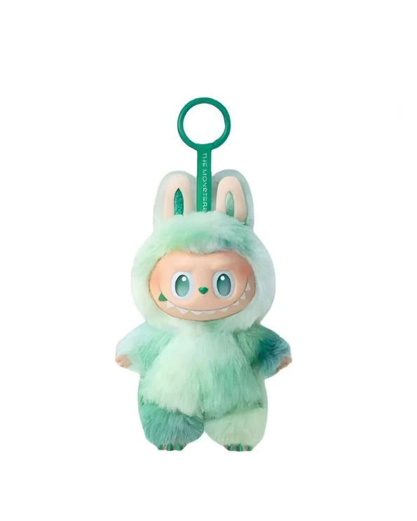 Authentic Labubu Big Into Energy Series Serenity (Green) Vinyl Plush Keychain
