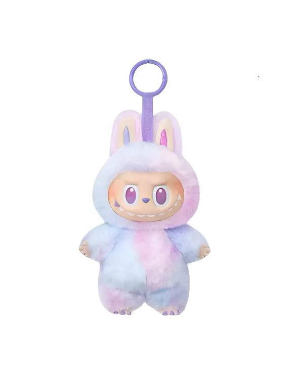 Authentic Labubu Big Into Energy Series Luck (Purple) Vinyl Plush Keychain