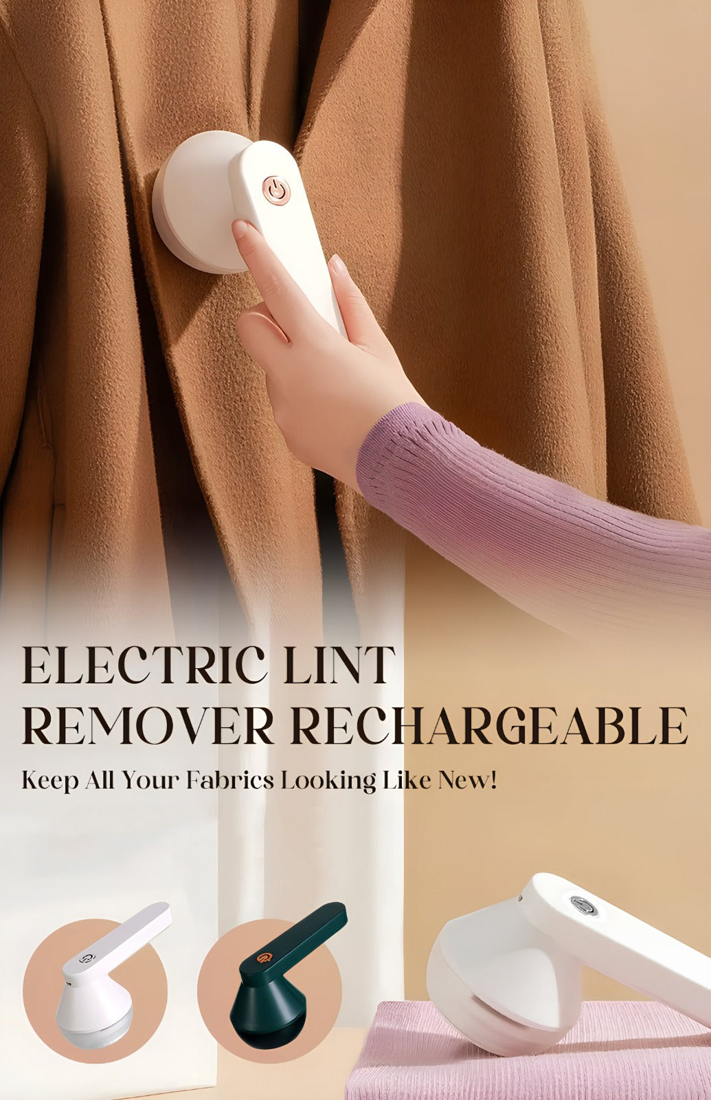Electric Lint Remover For All Woolens Sweaters Blankets Jackets