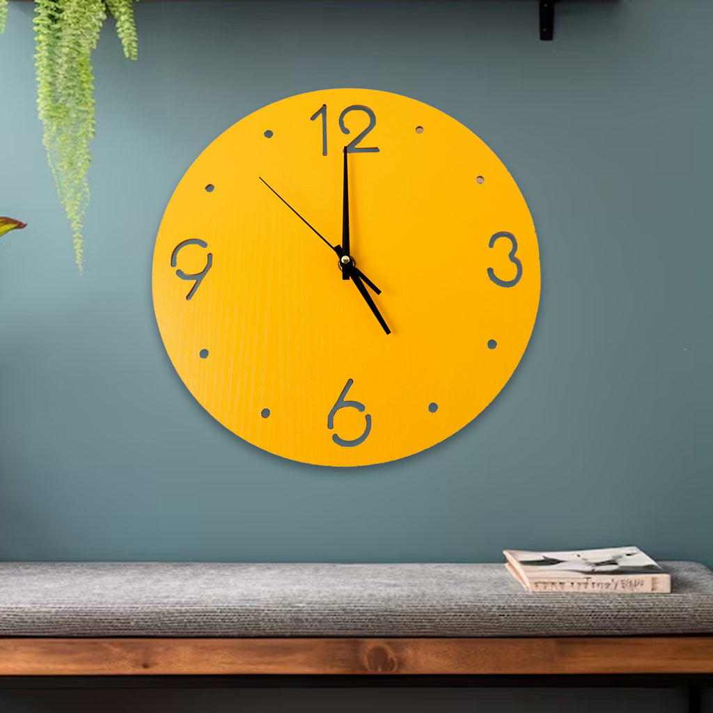 Modern Round Silent Wall Clock – Stylish Non‑Ticking For Home and Office