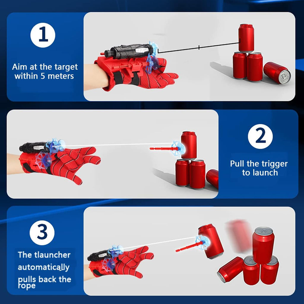 Web Shooter Toy Superhero Wrist Launcher – Exciting Kids Role‑Play Fun