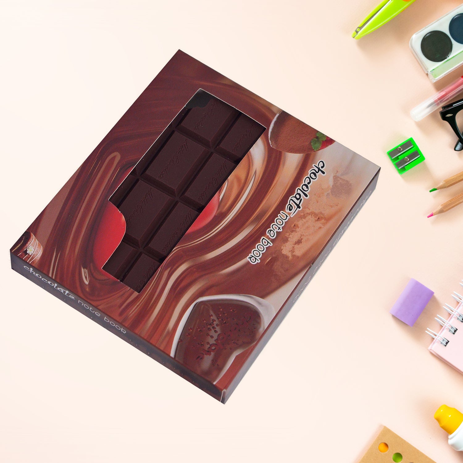 Small Scented Pocket Diary – Chocolate Memo Notebook (80 Pages)