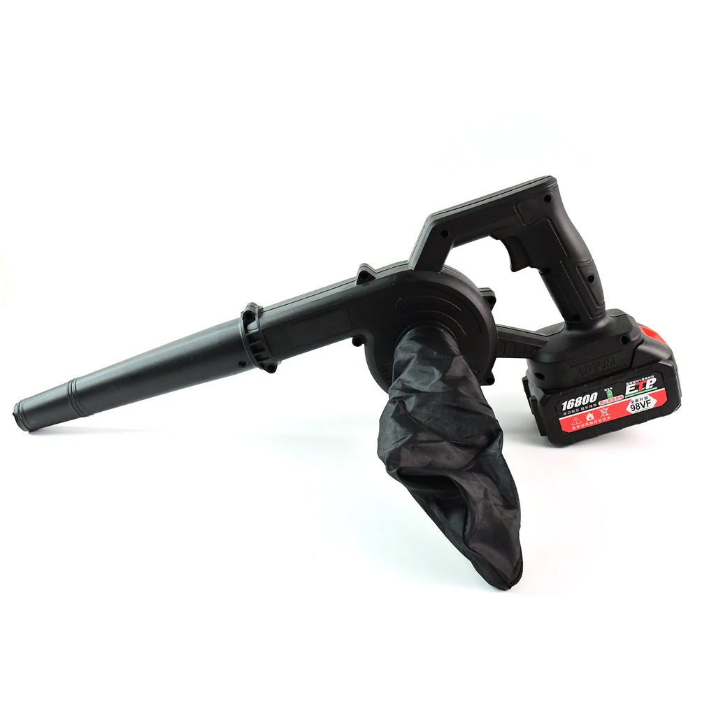 Multi-purpose Home And Garden Air Blower And Suction Vacuum Combo Kit With Collection Bag For Easy Cleaning