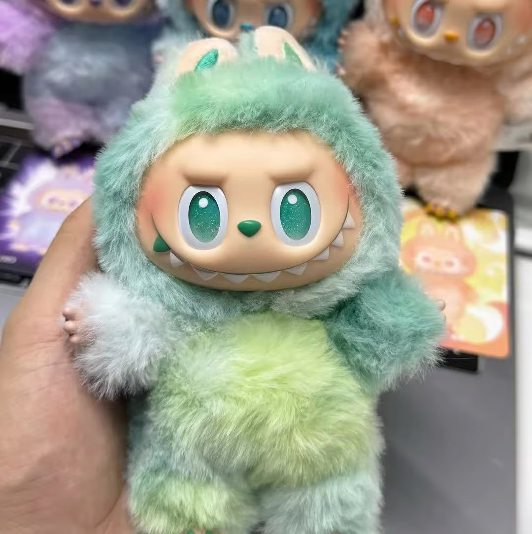 Authentic Labubu Big Into Energy Series Serenity (Green) Vinyl Plush Keychain