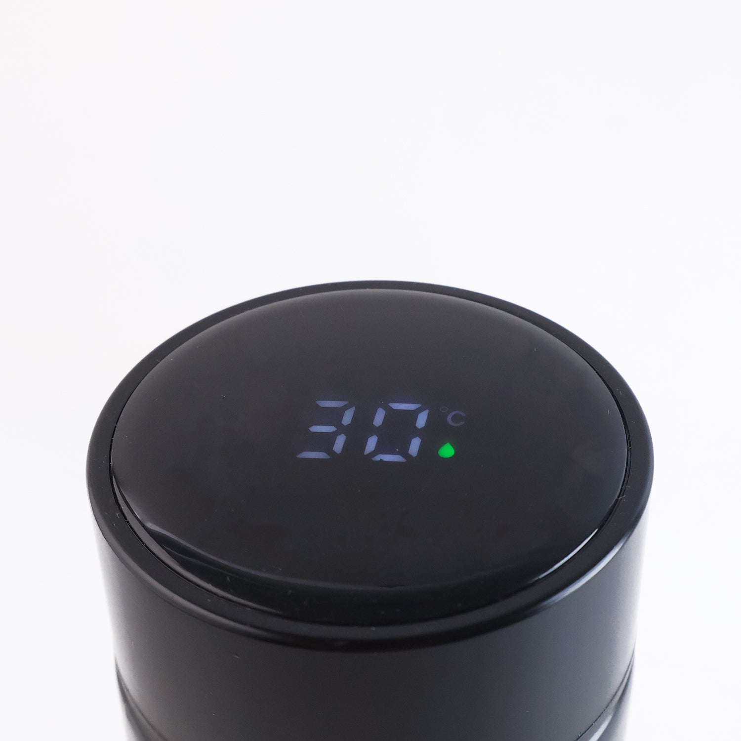 Black Smart Flask with Temperature Display – Leak-Proof, Vacuum Insulated Water Bottle (500ml)