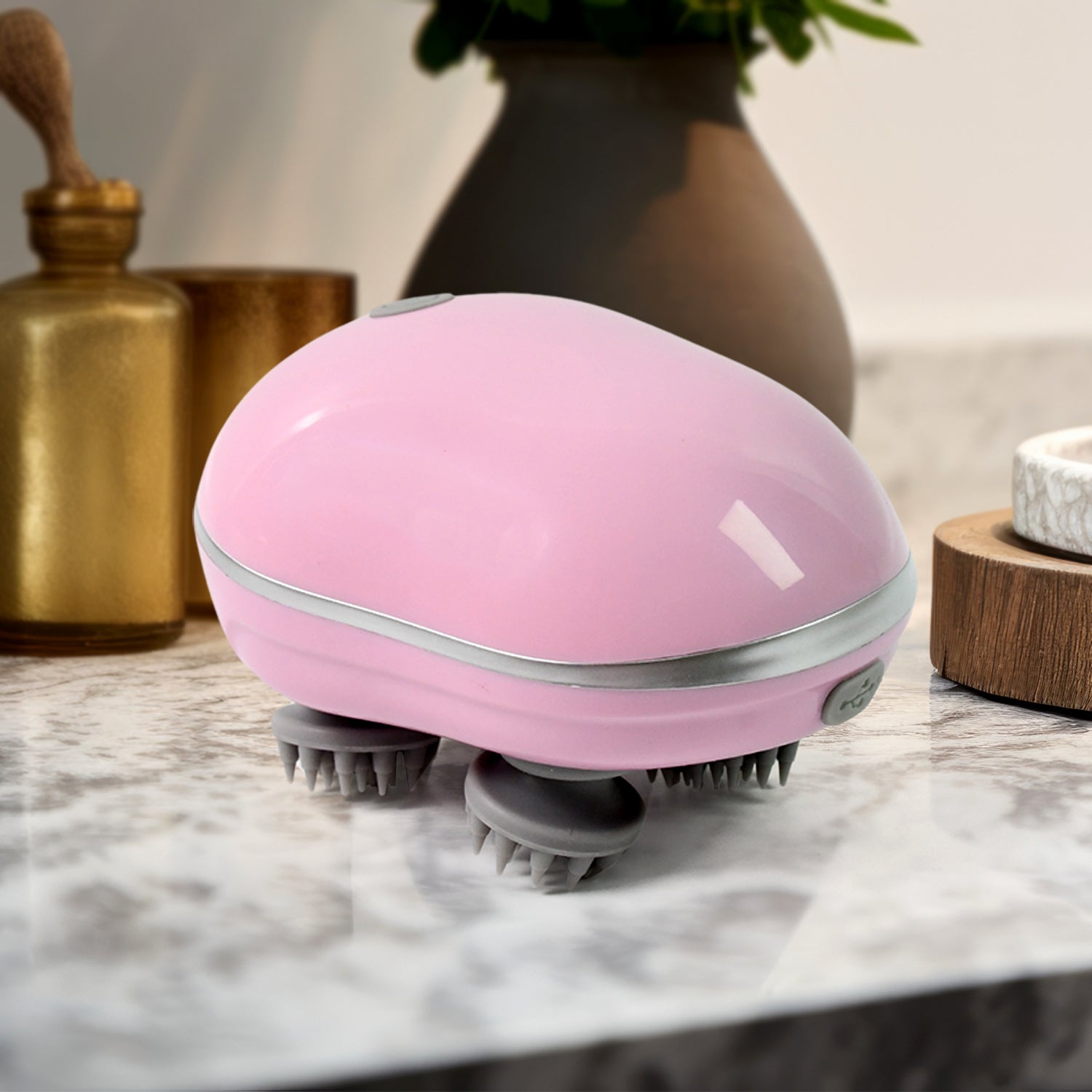 Smart Electric Scalp Massager – Rechargeable Head Massage Tool