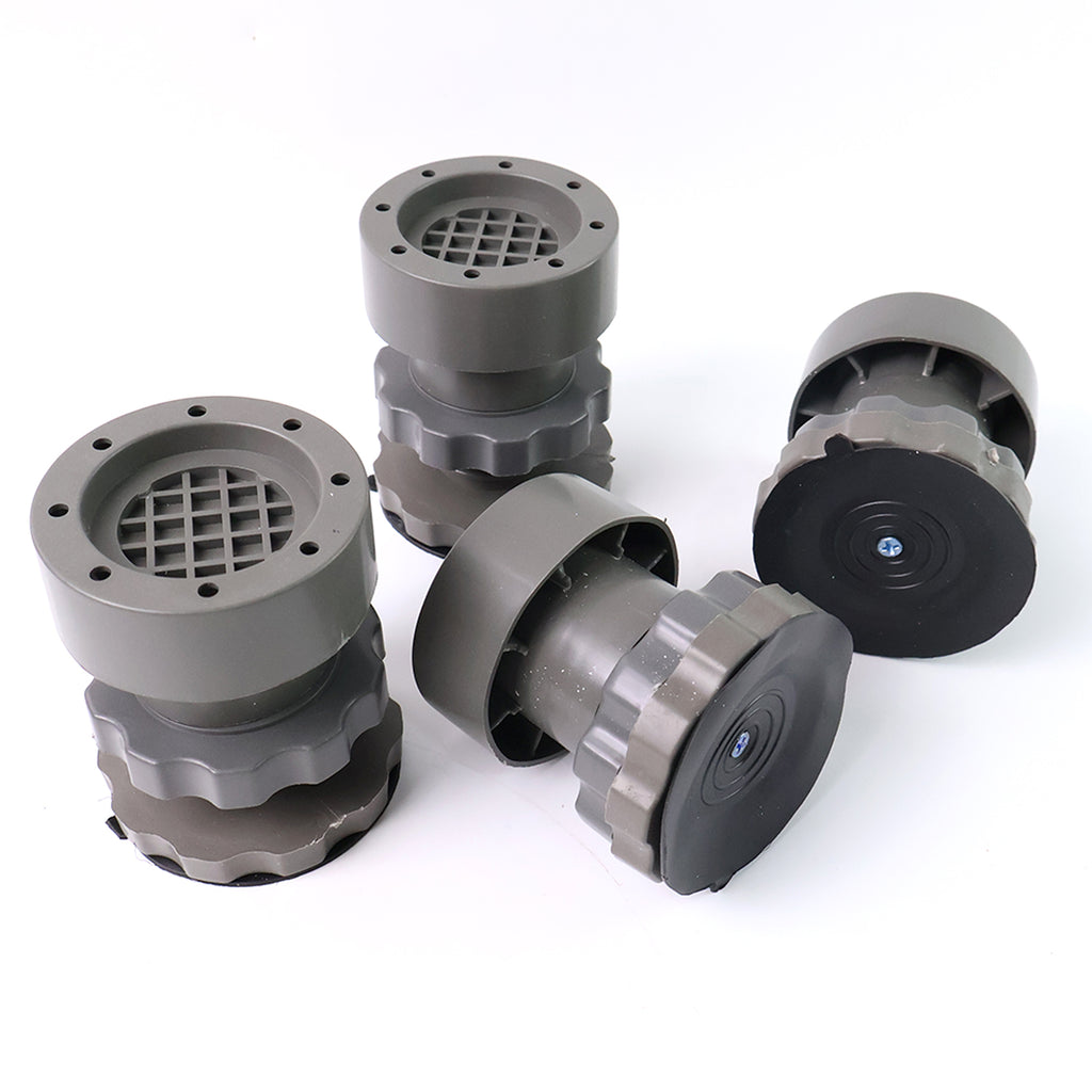 Anti-Vibration Pads for Washing Machine & Fridge, Adjustable Base Stabilizers