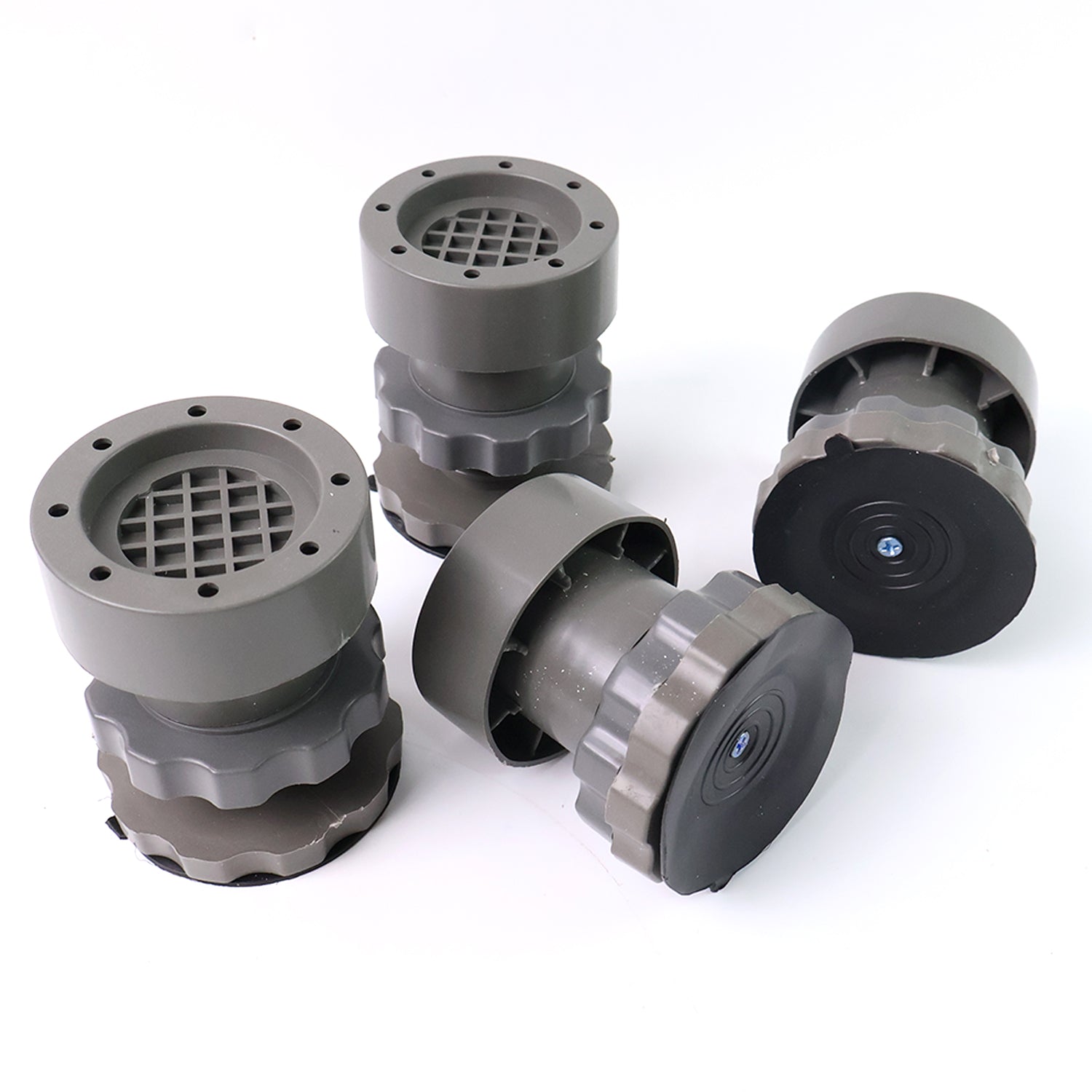 Anti-Vibration Pads for Washing Machine & Fridge, Adjustable Base Stabilizers