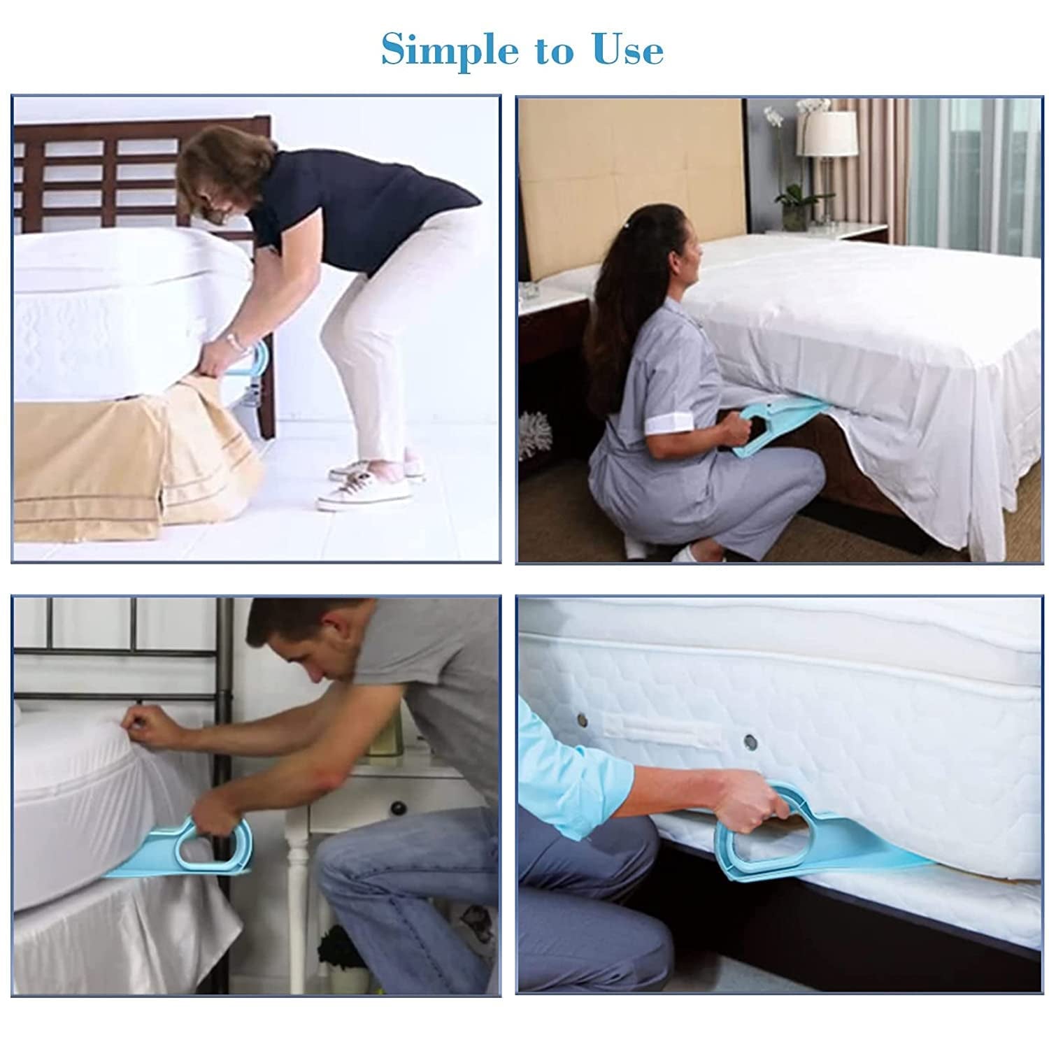 Mattress Lifter Tool, Easy Bed Sheet Tucking & Lifting Aid for Home Use (1 Pc)