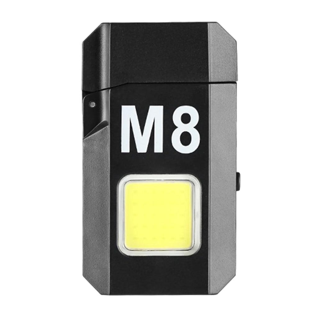 Multifunctional Mini Torch Lighter – Bright LED Flashlight & Windproof Flame