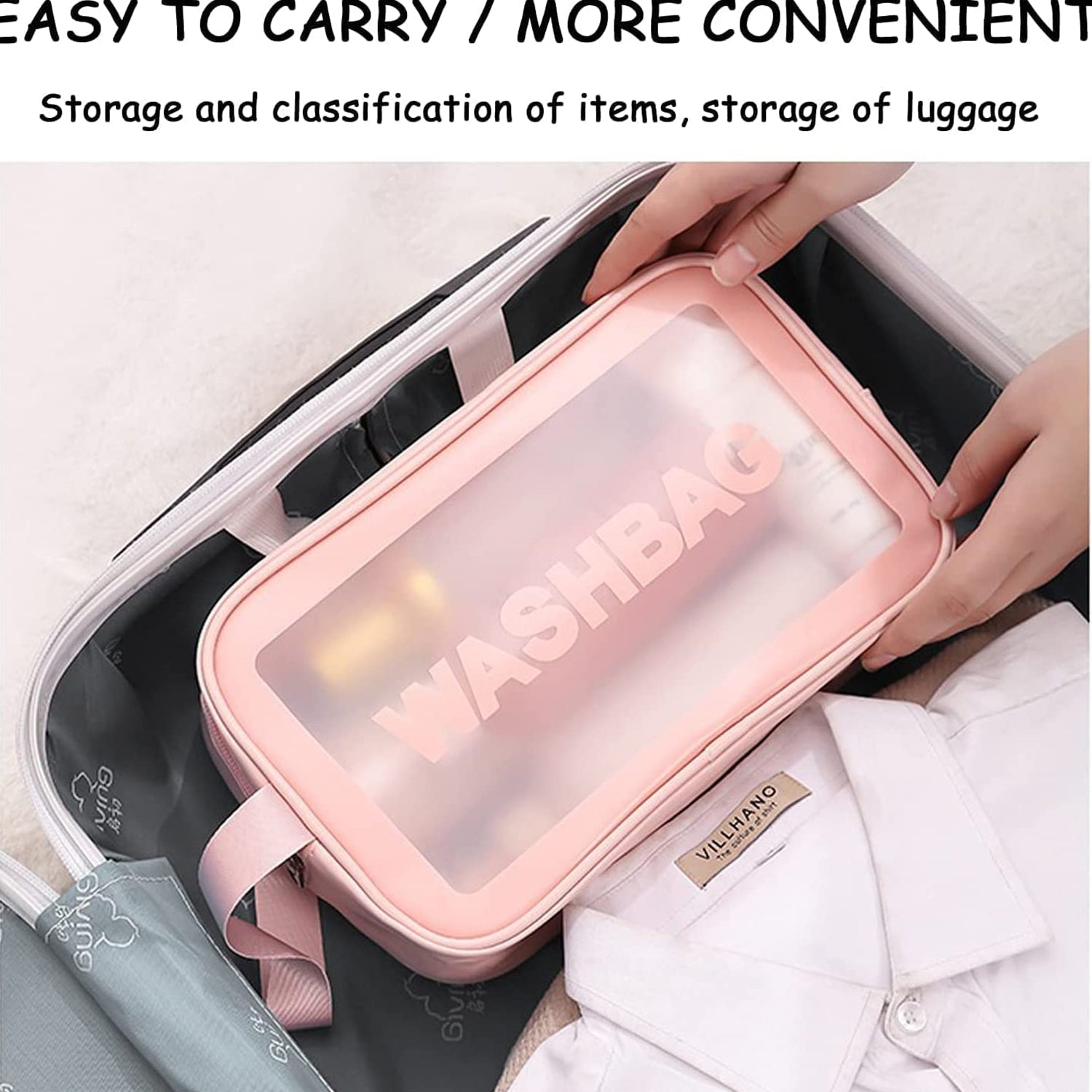 Makeup & Toiletry Bag Set - Cosmetic, Brushes, Accessories Storage