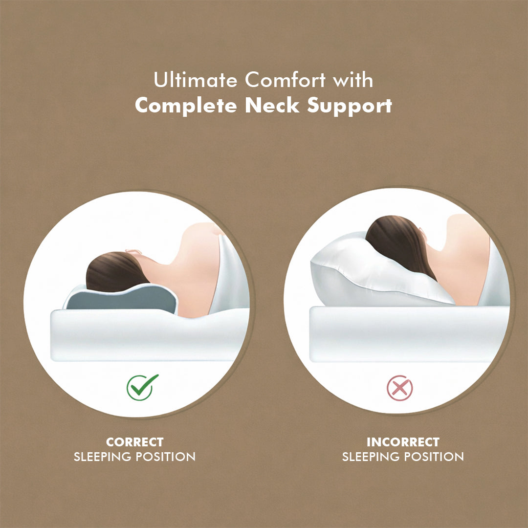 Premium Orthopaedic Cervical Memory Foam Pillow