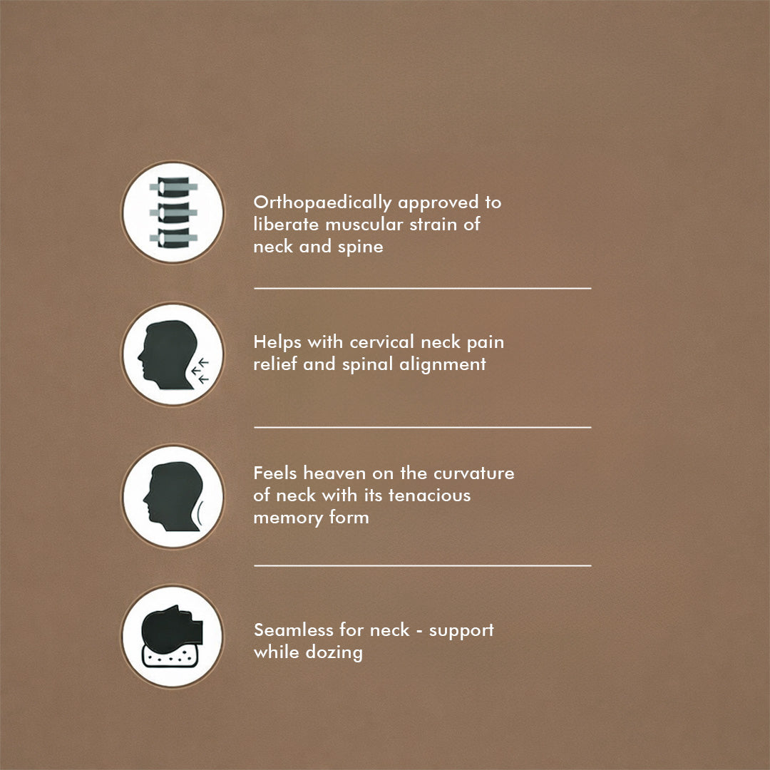 Premium Orthopaedic Cervical Memory Foam Pillow