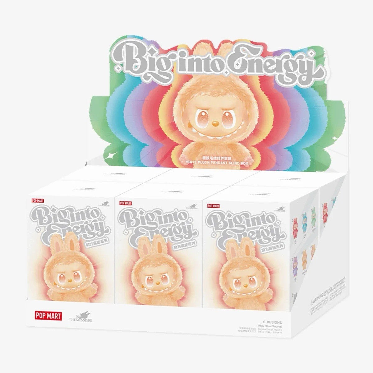 Authentic Labubu Blind Box Mystery Macaron Edition Vinyl Plush Keychain