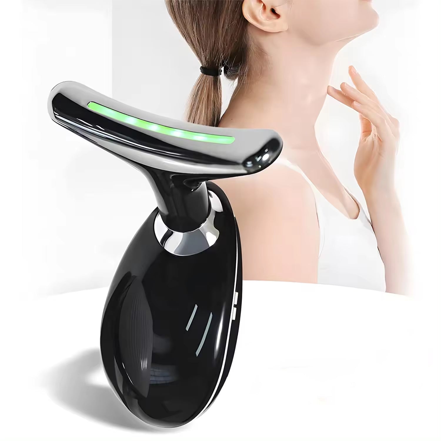 Neck & Face Massager – Jawline Enhancer, Wrinkle Remover & Skin Tightening Device