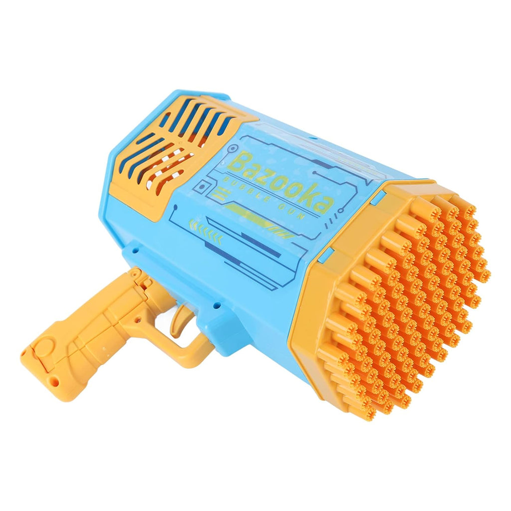 69 Hole Rechargeable Bubble Gun – Big Rocket Boom Bubble Blower Toy