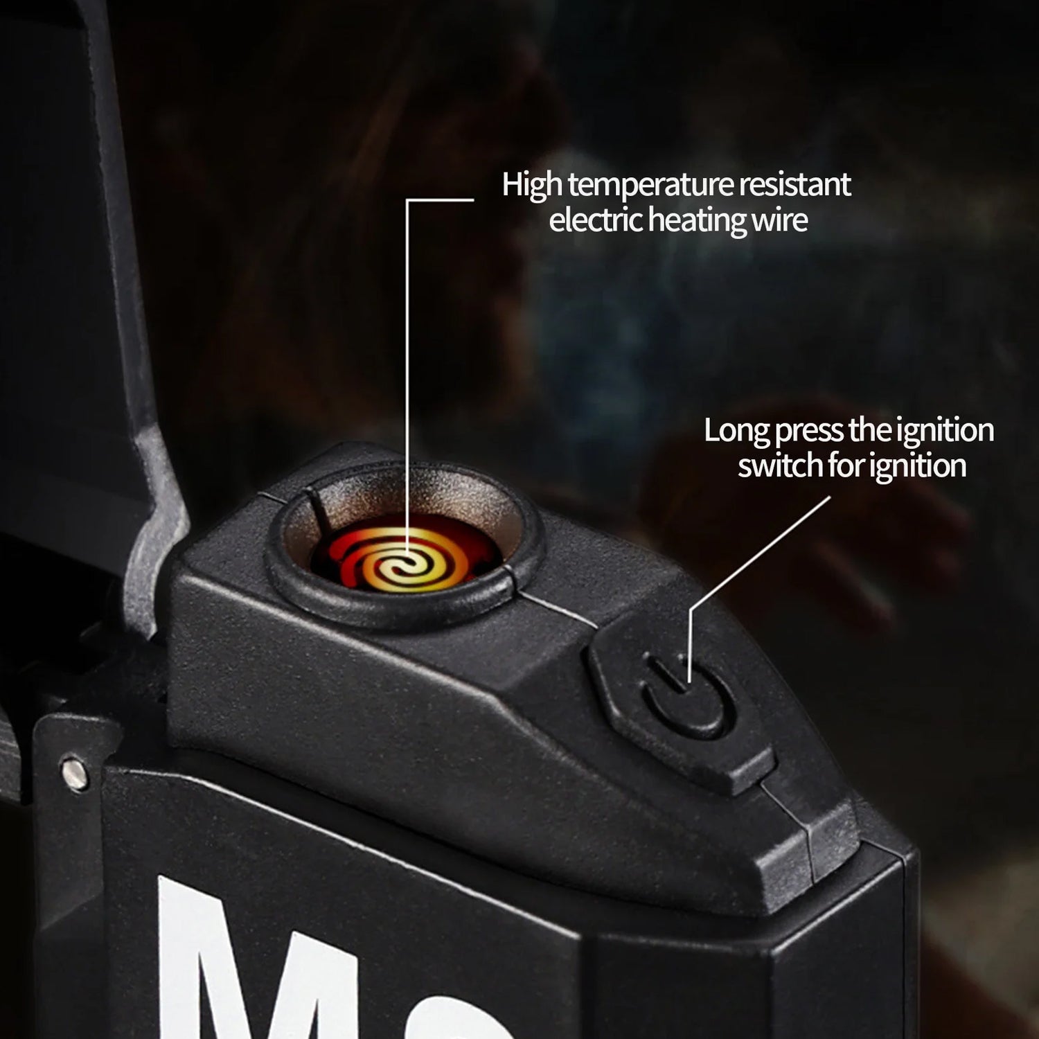 Multifunctional Mini Torch Lighter – Bright LED Flashlight & Windproof Flame