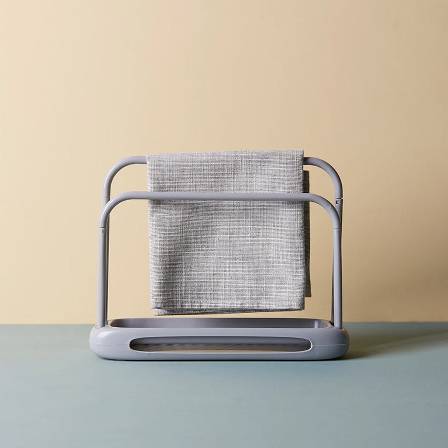 Multi-Purpose Kitchen Rack, Towel & Cloth Hanger for Easy Storage (1 Pc)