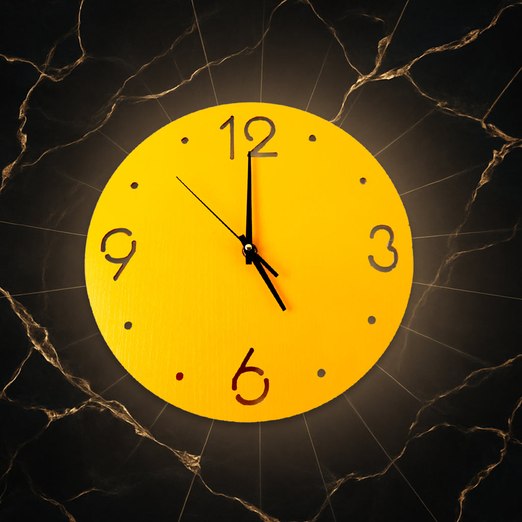 Modern Round Silent Wall Clock – Stylish Non‑Ticking For Home and Office