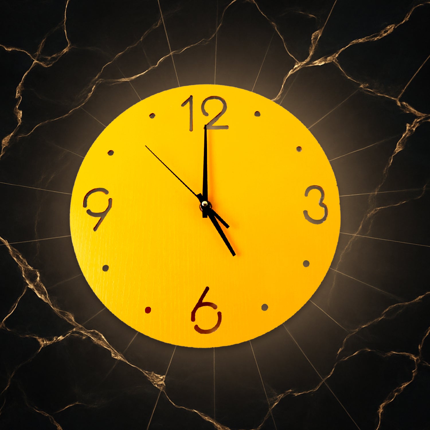 Modern Round Silent Wall Clock – Stylish Non‑Ticking For Home and Office