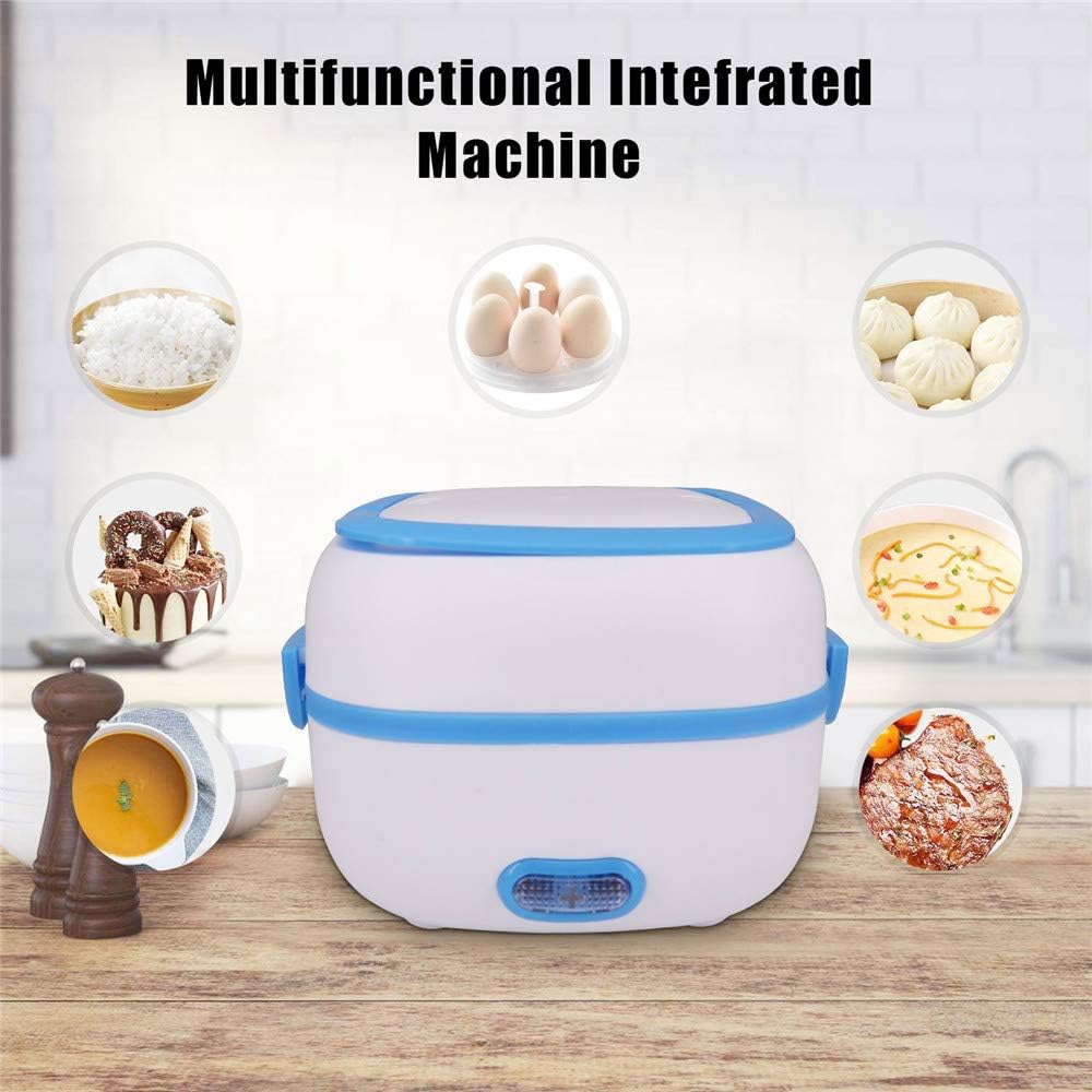 Portable Electric Lunch Box – 220V Stainless Steel Food Warmer